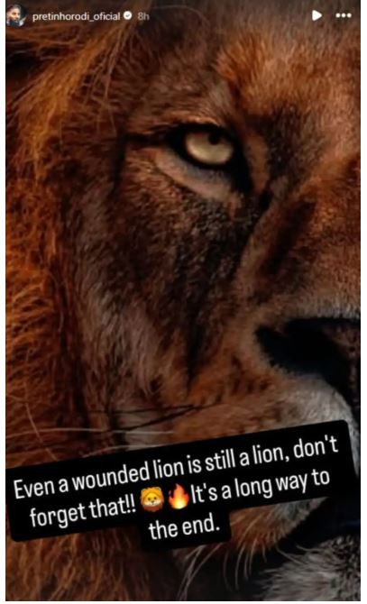 Ροντινέι: «Ακόμα και ένα πληγωμένο λιοντάρι παραμένει λιοντάρι»