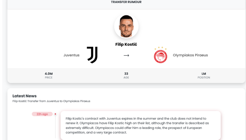 Χαμός με την αποκάλυψη του sportdog για Ολυμπιακό και Κόστιτς!