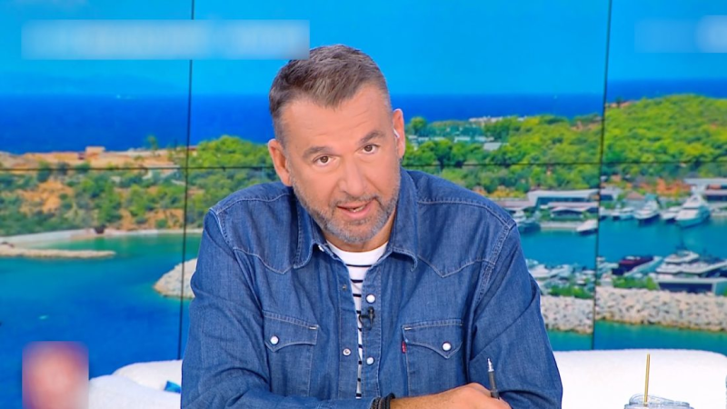 Η πρώτη εμφάνιση του Γιώργου Λιάγκα στην τηλεόραση ξεκίνησε με σαρδάμ (Vid)
