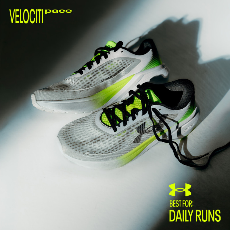 UNDER ARMOUR VELOCITI: Η πιο ολοκληρωμένη σειρά running για κάθε χιλιόμετρο