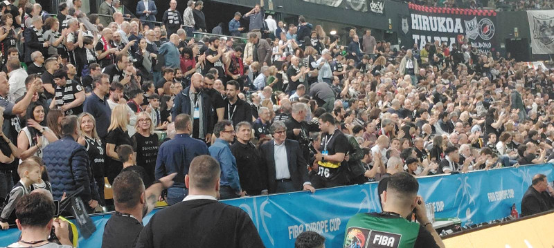 Δίπλα στον ΠΑΟΚ ο Μυστακίδης για την Κούπα - Πήρε θέση στις εξέδρες (ΦΩΤΟ)