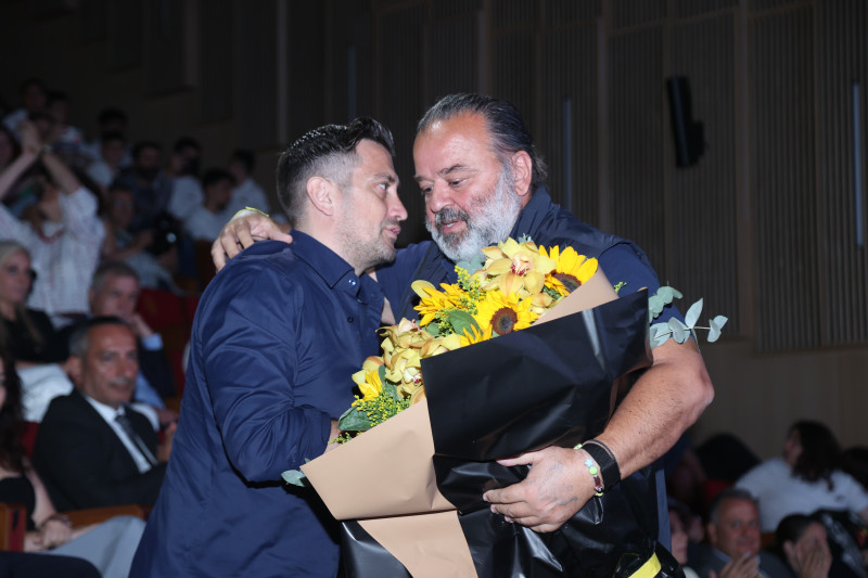 Ατακάρες Ηλιόπουλου στην εκδήλωση της ΑΕΚ για τη Μεγάλη του Γένους Σχολή 