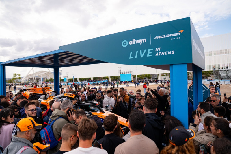 Το Allwyn x McLaren Racing: Live in Athens δικαίωσε κάθε προσδοκία 
