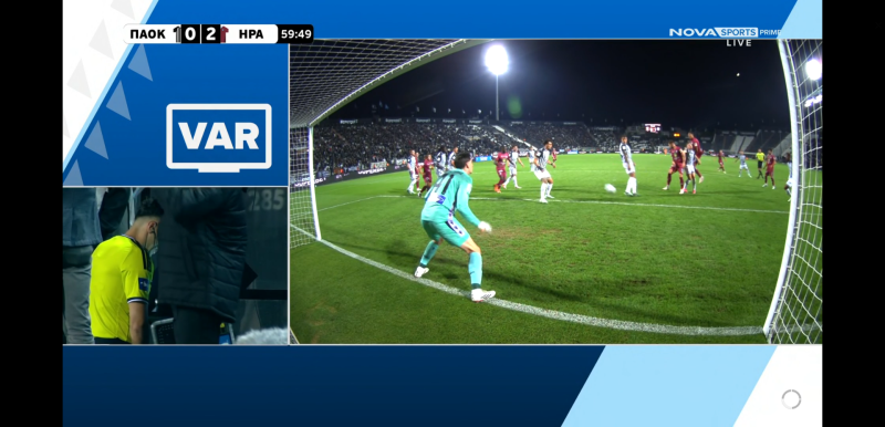 Χαμός με το 0-2 του Ηρακλή που ακυρώθηκε κόντρα στον ΠΑΟΚ με VAR (ΦΩΤΟ)