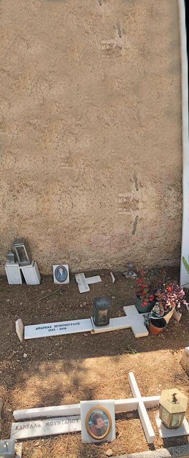 Σοκάρει η εικόνα του τάφου του Ανδρέα Βγενόπουλου σήμερα (ΦΩΤΟ)